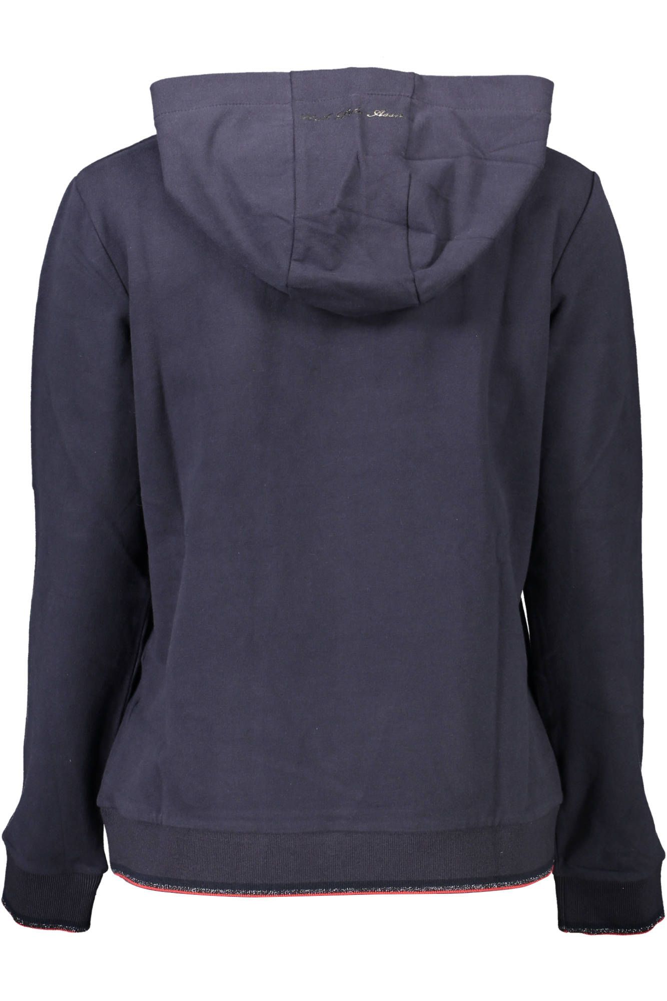 U.S. POLO ASSN. Chic Blue Hooded Sweatshirt with Contrasting Details