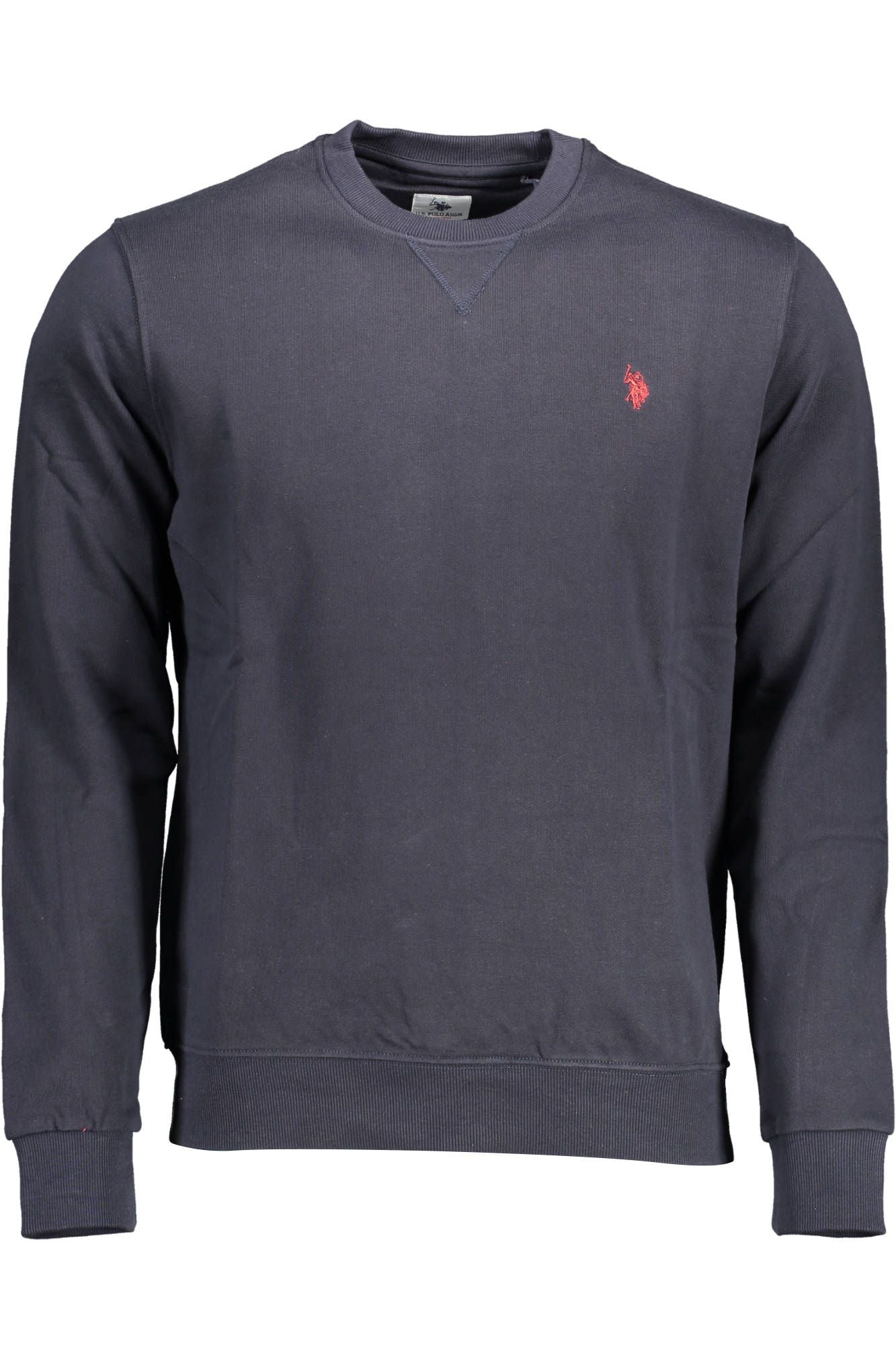 U.S. POLO ASSN. Chic Blue Cotton Crewneck Sweatshirt