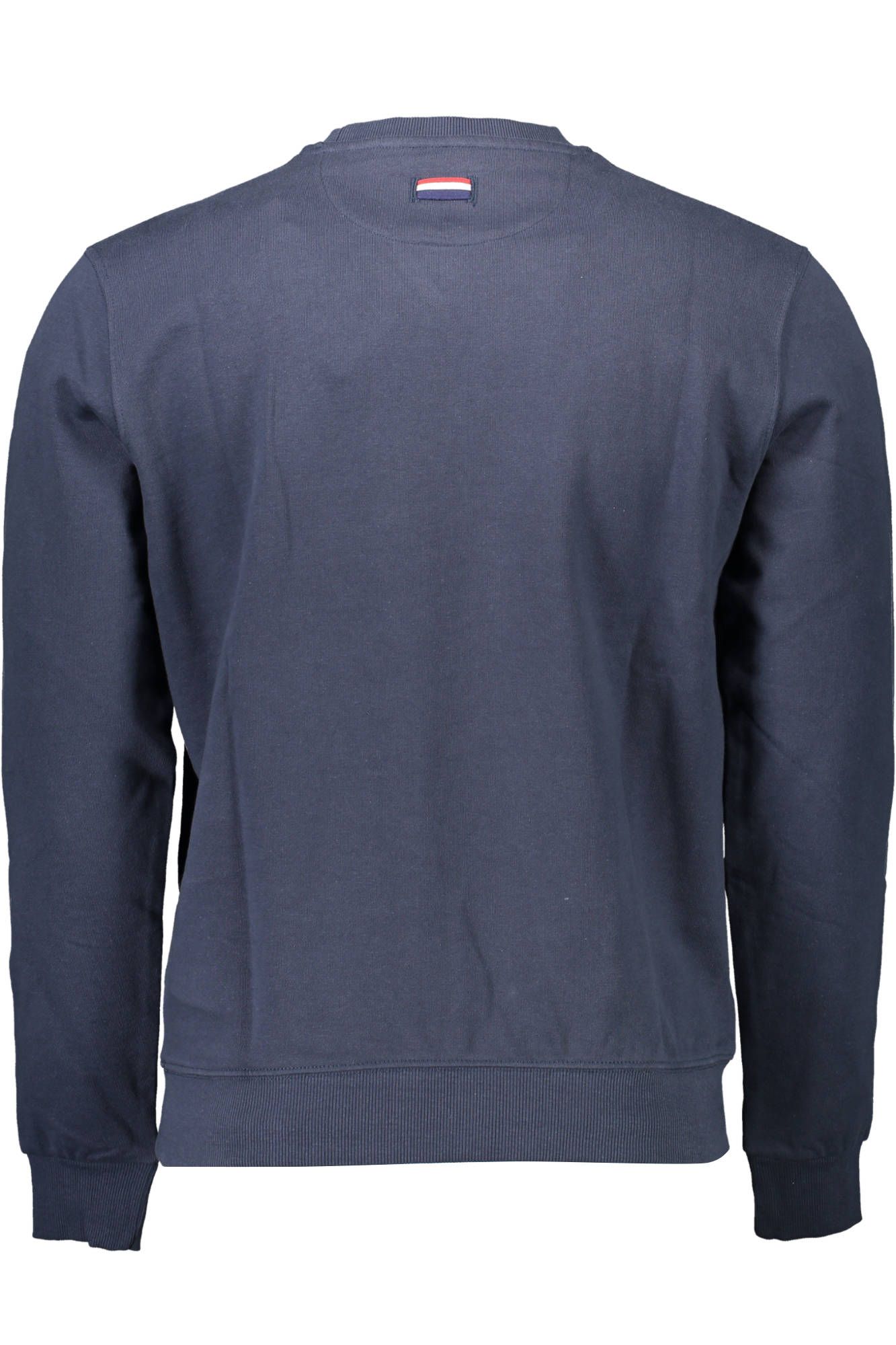 U.S. POLO ASSN. Chic Blue Cotton Sweatshirt with Embroidered Logo