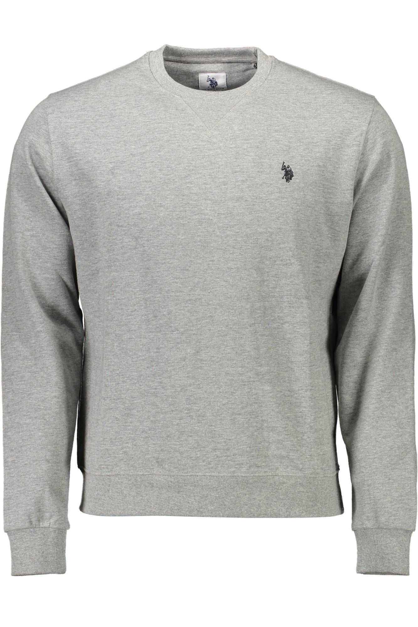 U.S. POLO ASSN. Classic Embroidered Logo Gray Sweatshirt