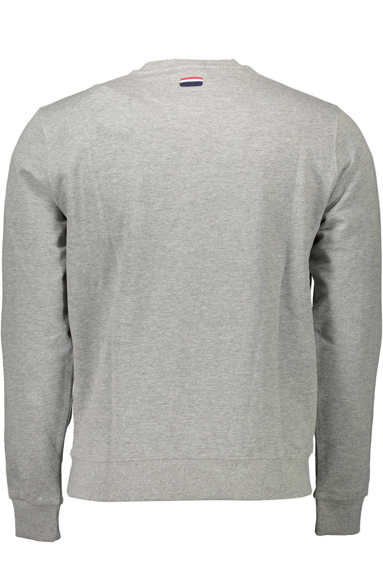 U.S. POLO ASSN. Classic Embroidered Logo Gray Sweatshirt