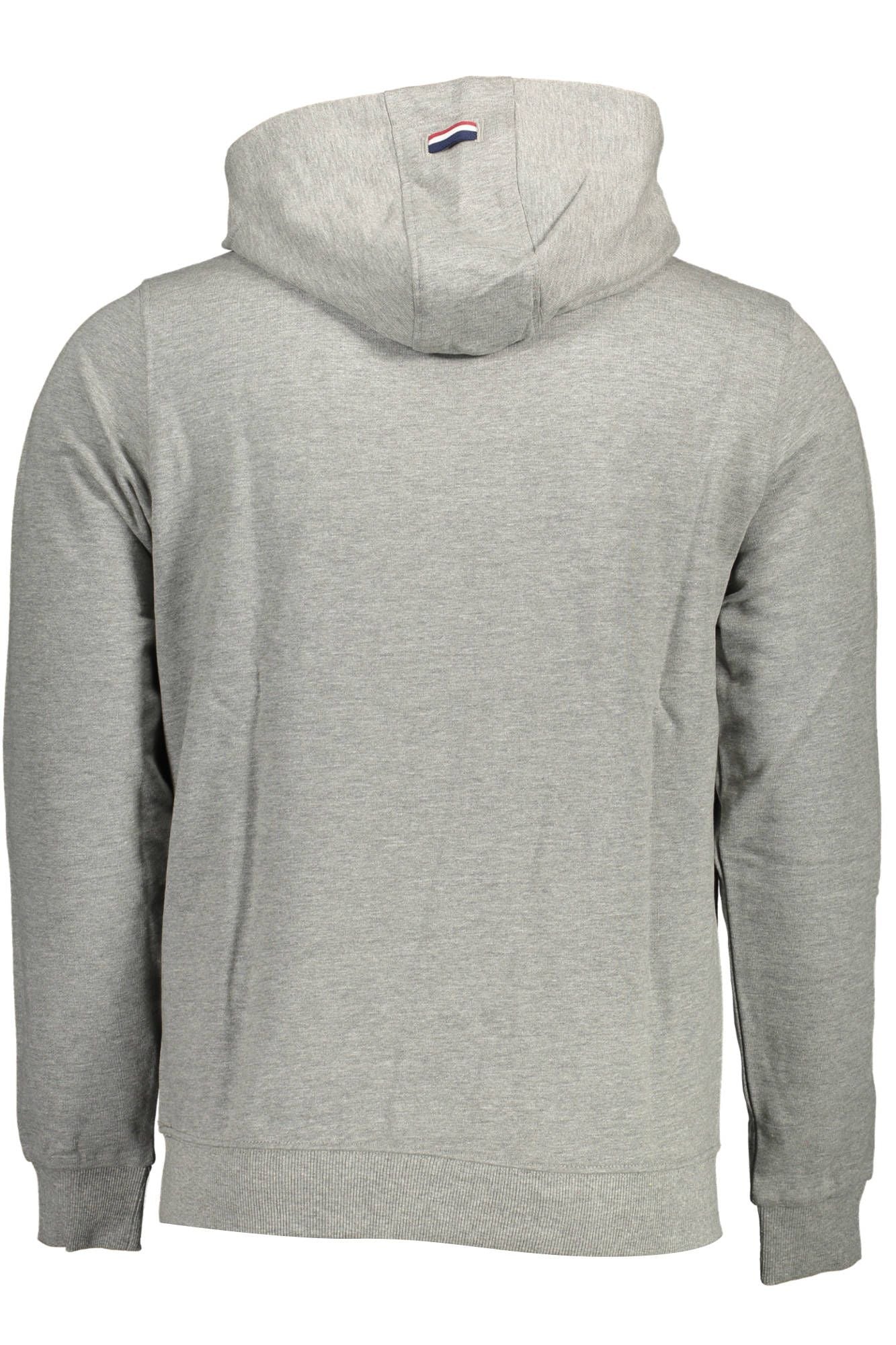 U.S. POLO ASSN. Embroidered Cotton Hoodie With Central Pocket