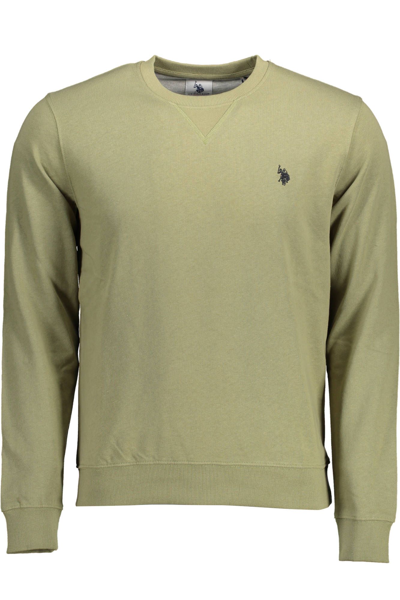 U.S. POLO ASSN. Classic Green Sweater with Embroidered Logo