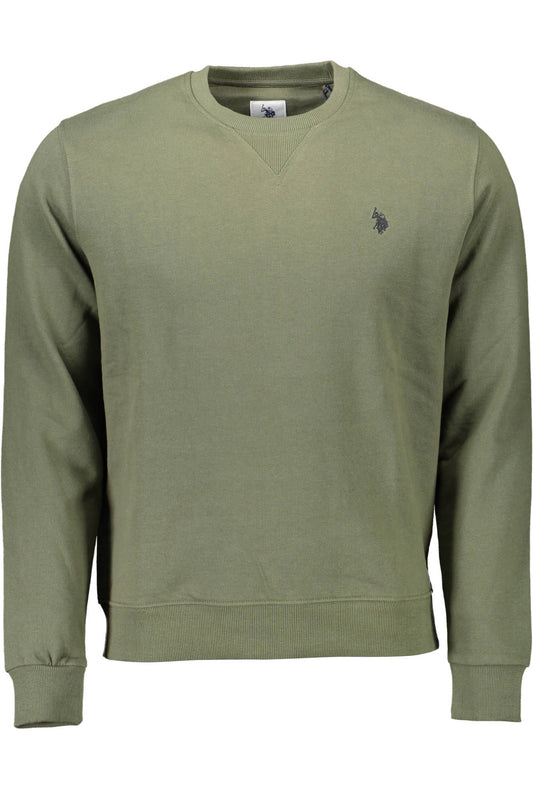 U.S. POLO ASSN. Classic Green Embroidered Cotton Sweatshirt