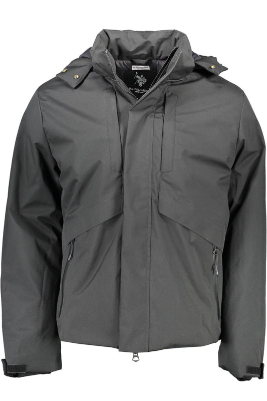 U.S. POLO ASSN. Chic Waterproof Jacket with Removable Hood