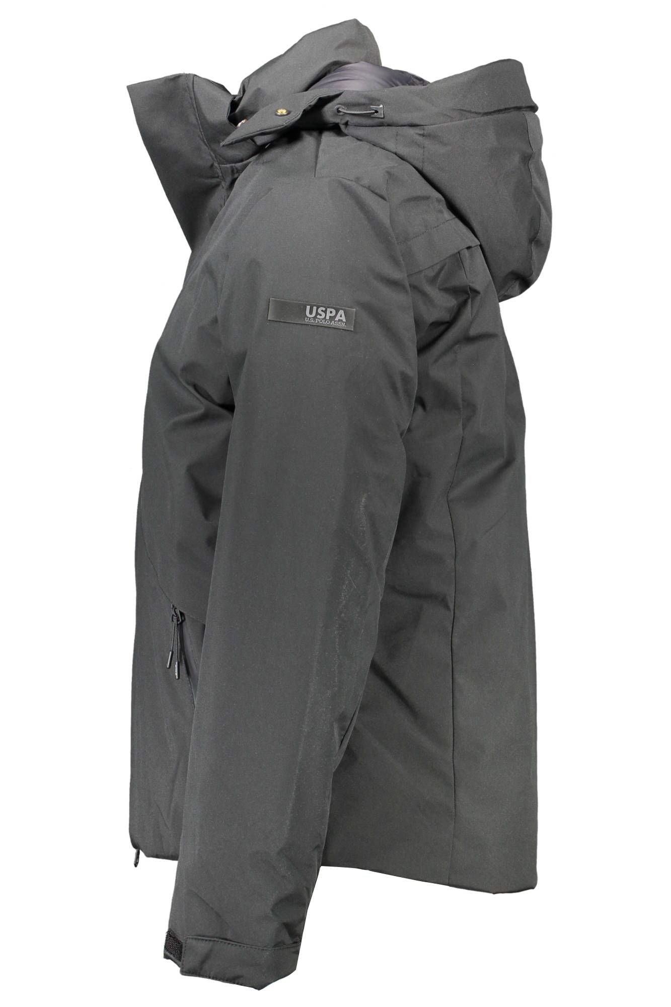 U.S. POLO ASSN. Chic Waterproof Jacket with Removable Hood