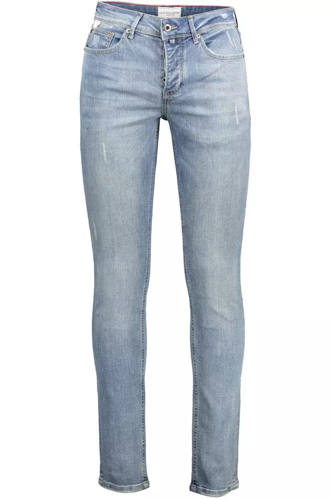 U.S. POLO ASSN. Chic Light Blue Slim Fit Jeans