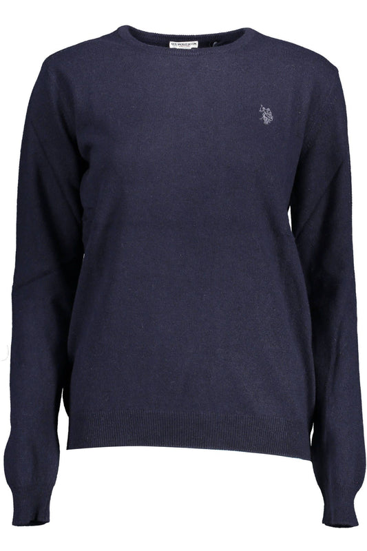 U.S. POLO ASSN. Chic Blue Embroidered Logo Sweater