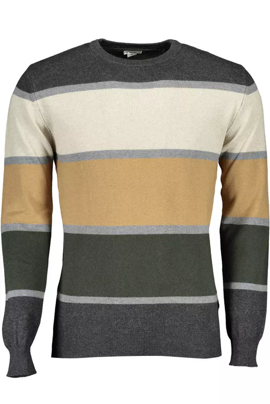 U.S. POLO ASSN. Beige Wool-Cashmere Blend Sweater