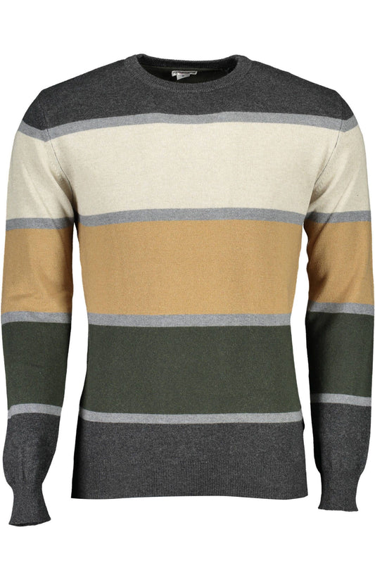 U.S. POLO ASSN. Elegant Beige Wool Sweater for Men