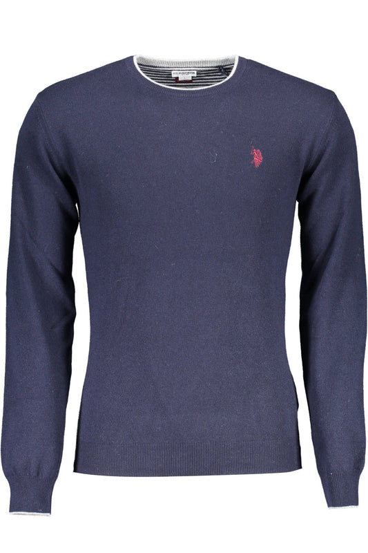 U.S. POLO ASSN. Elegant Slim Wool Sweater with Logo Detail