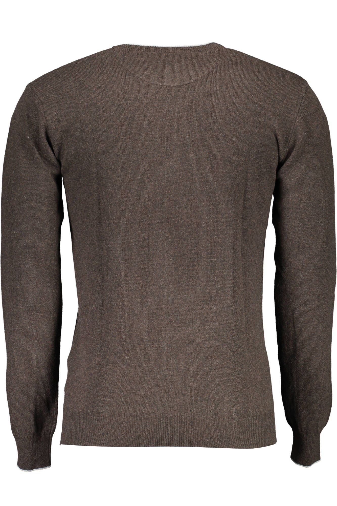 U.S. POLO ASSN. Slim Wool Sweater with Contrasting Details