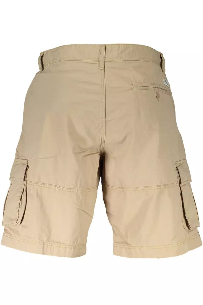 U.S. POLO ASSN. Beige Bermuda Shorts with Classic 5 Pockets