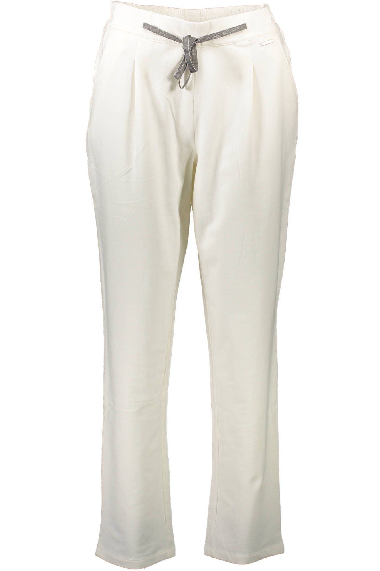 U.S. POLO ASSN. Chic White Sports Trousers with Logo Detail