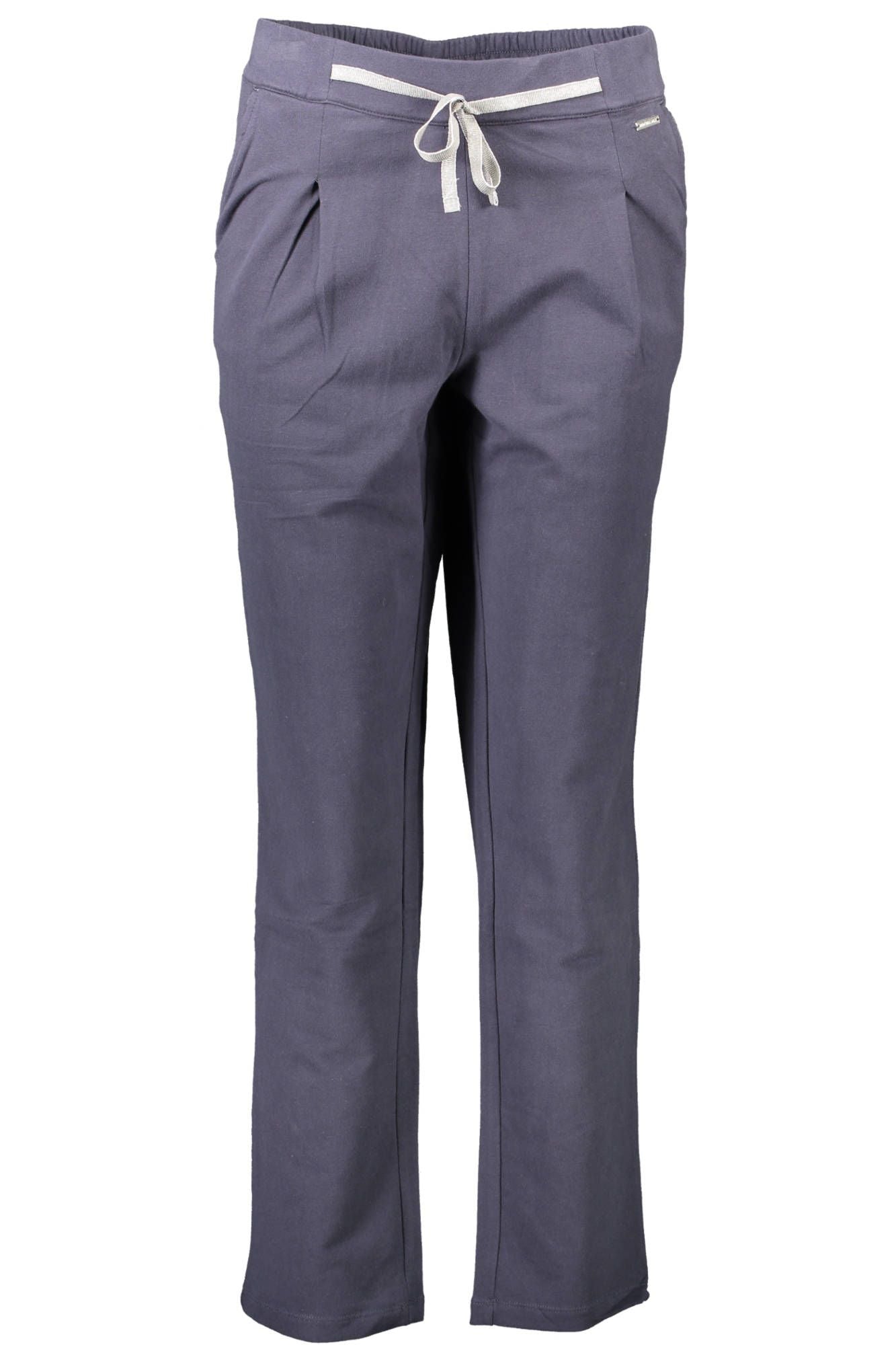 U.S. POLO ASSN. Chic Blue Cotton Sports Trousers with Logo Detail