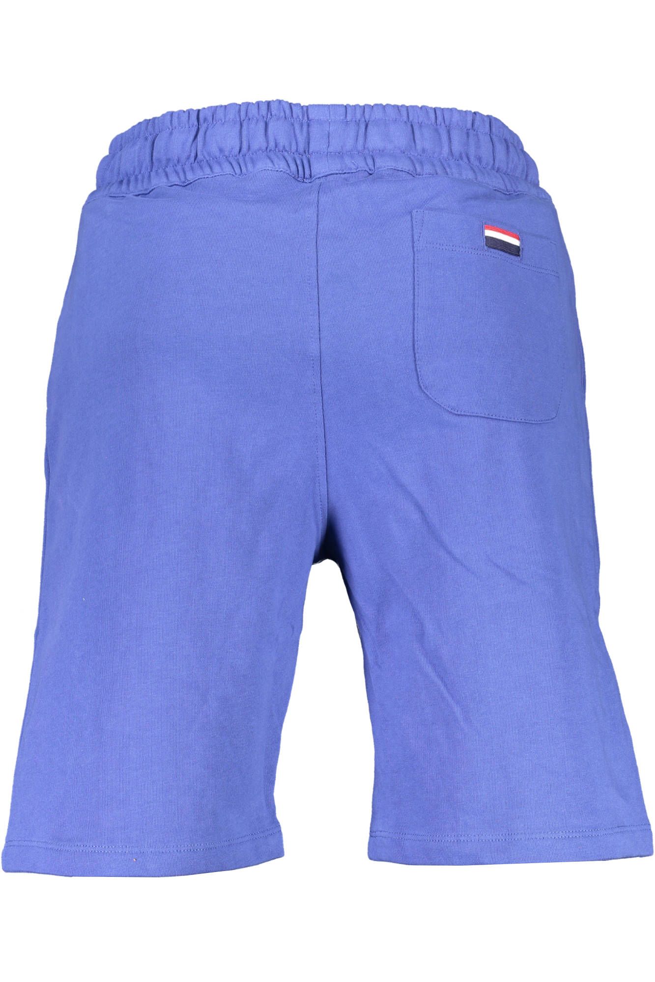 U.S. POLO ASSN. Chic Blue Cotton Shorts with Elastic Waistband