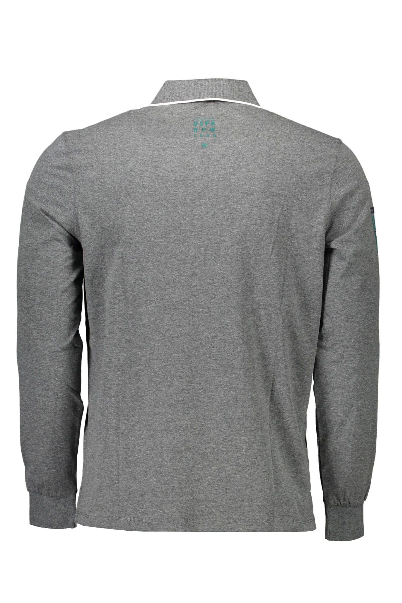 U.S. POLO ASSN. Elegant Long-Sleeve Polo With Contrasting Details