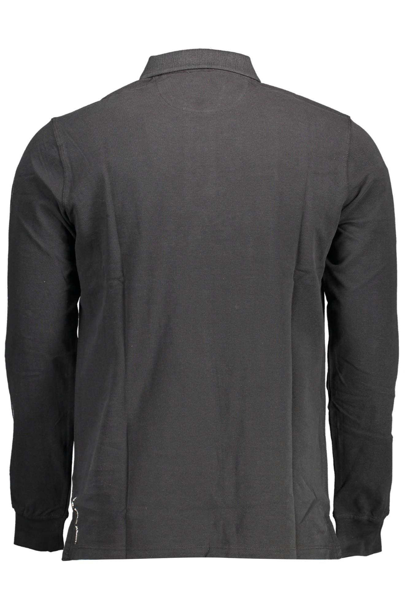 U.S. POLO ASSN. Classic Long-Sleeved Black Polo Shirt