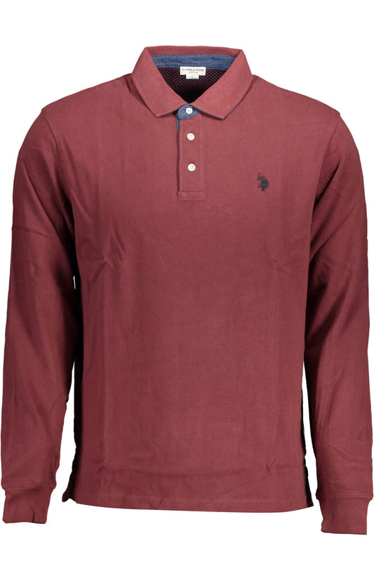 U.S. POLO ASSN. Elegant Long-Sleeve Embroidered Polo Shirt