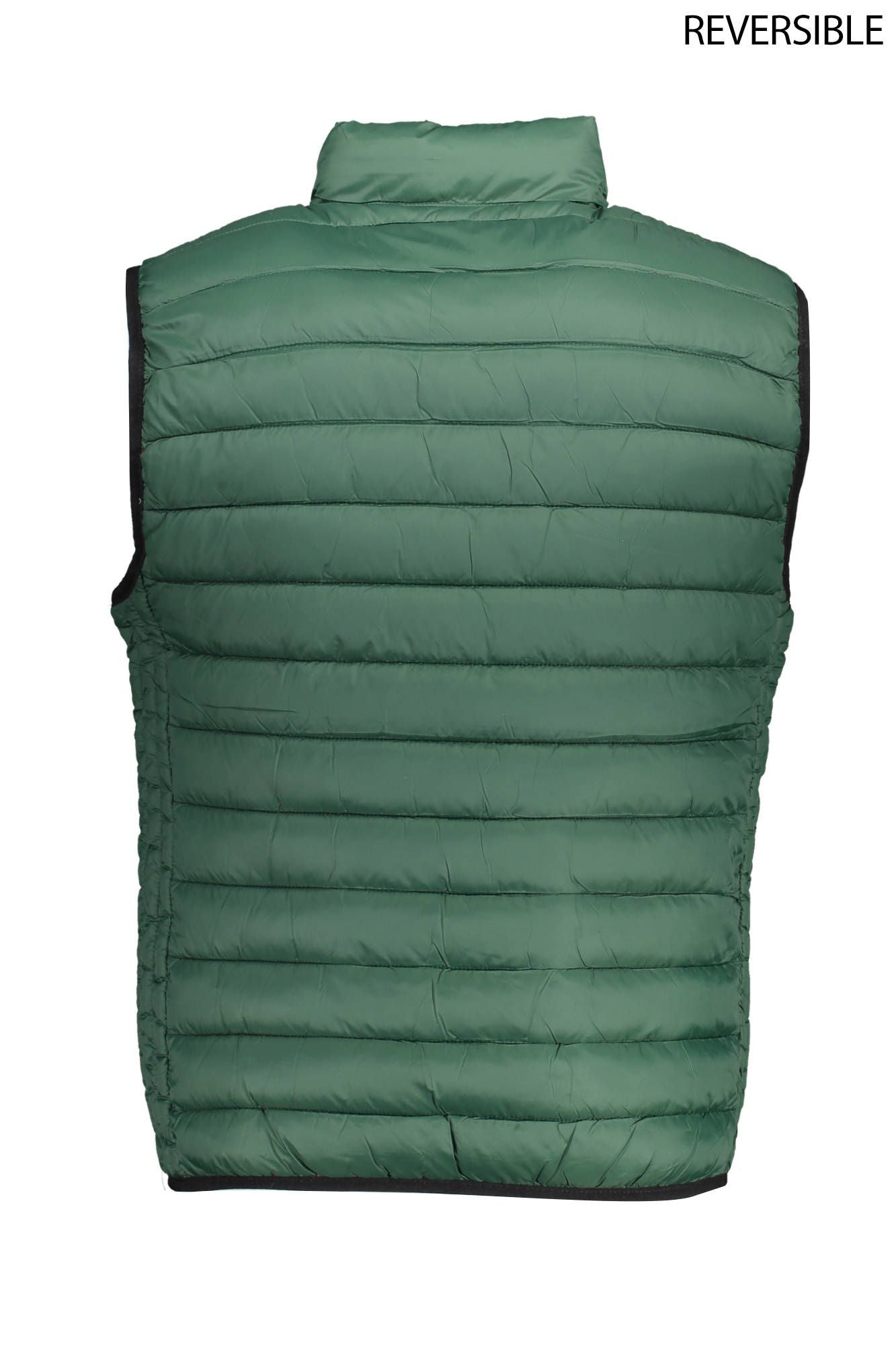 U.S. POLO ASSN. Reversible Sleeveless Puffer Jacket - Green & Blue