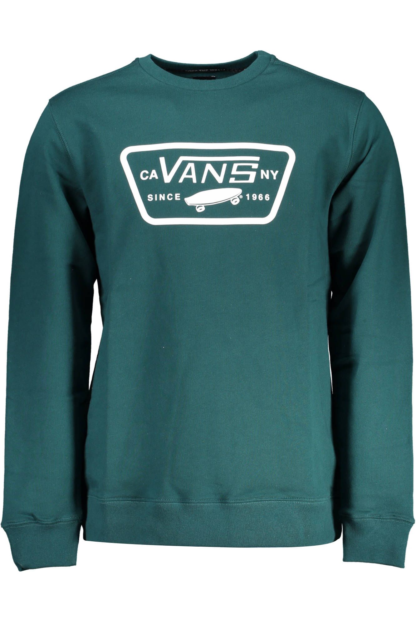 Vans Stylish Green Long Sleeve Sweatshirt