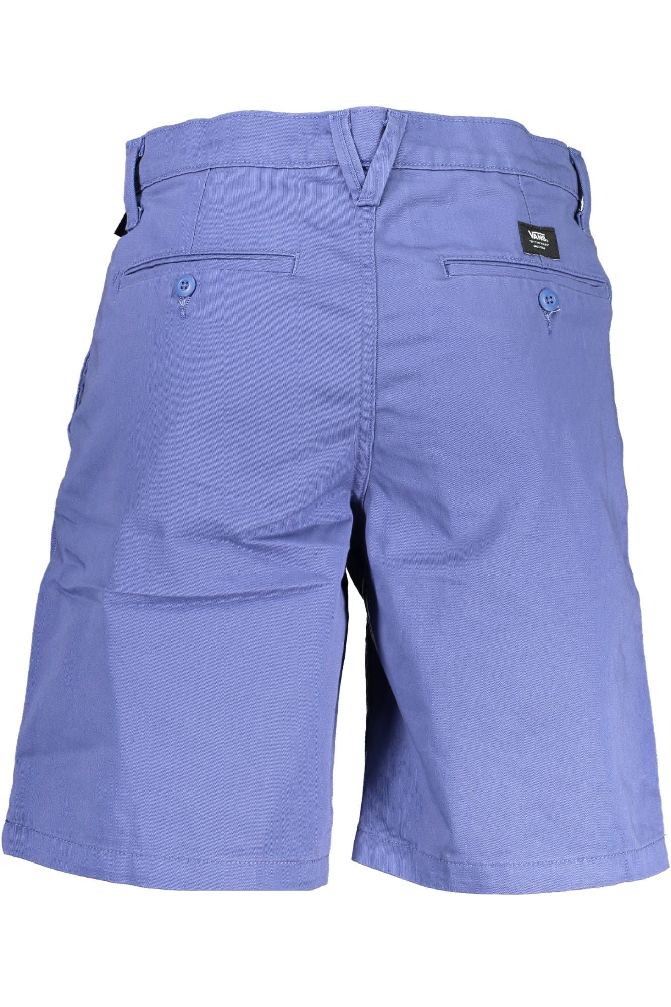 Vans Chic Blue Stretch Shorts for Modern Men