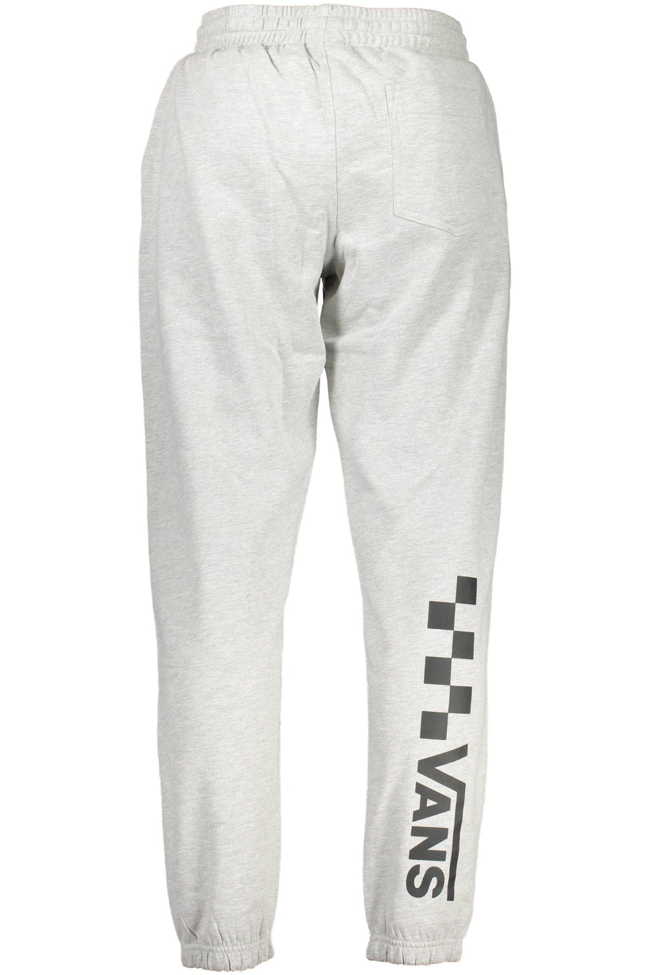 Vans Gray Cotton Fleece Sports Trousers