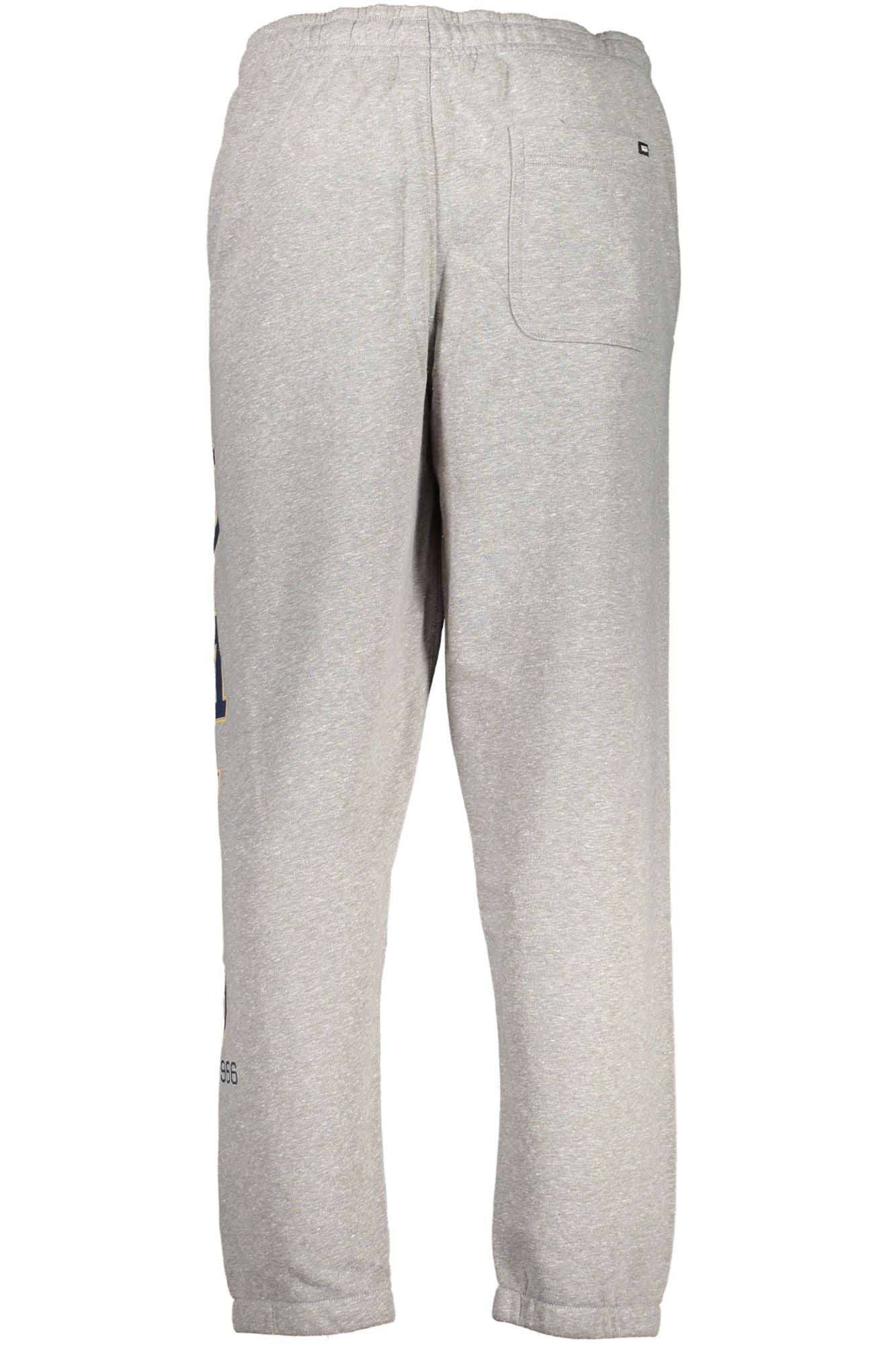 Vans Sleek Gray Fleece Sports Trousers with Print