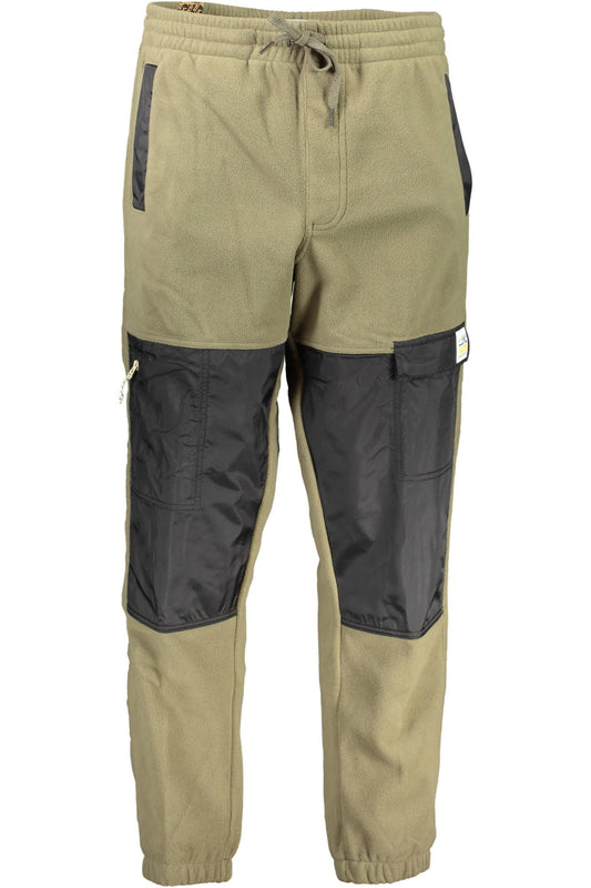 Vans Chic Green Fleece Sports Trousers