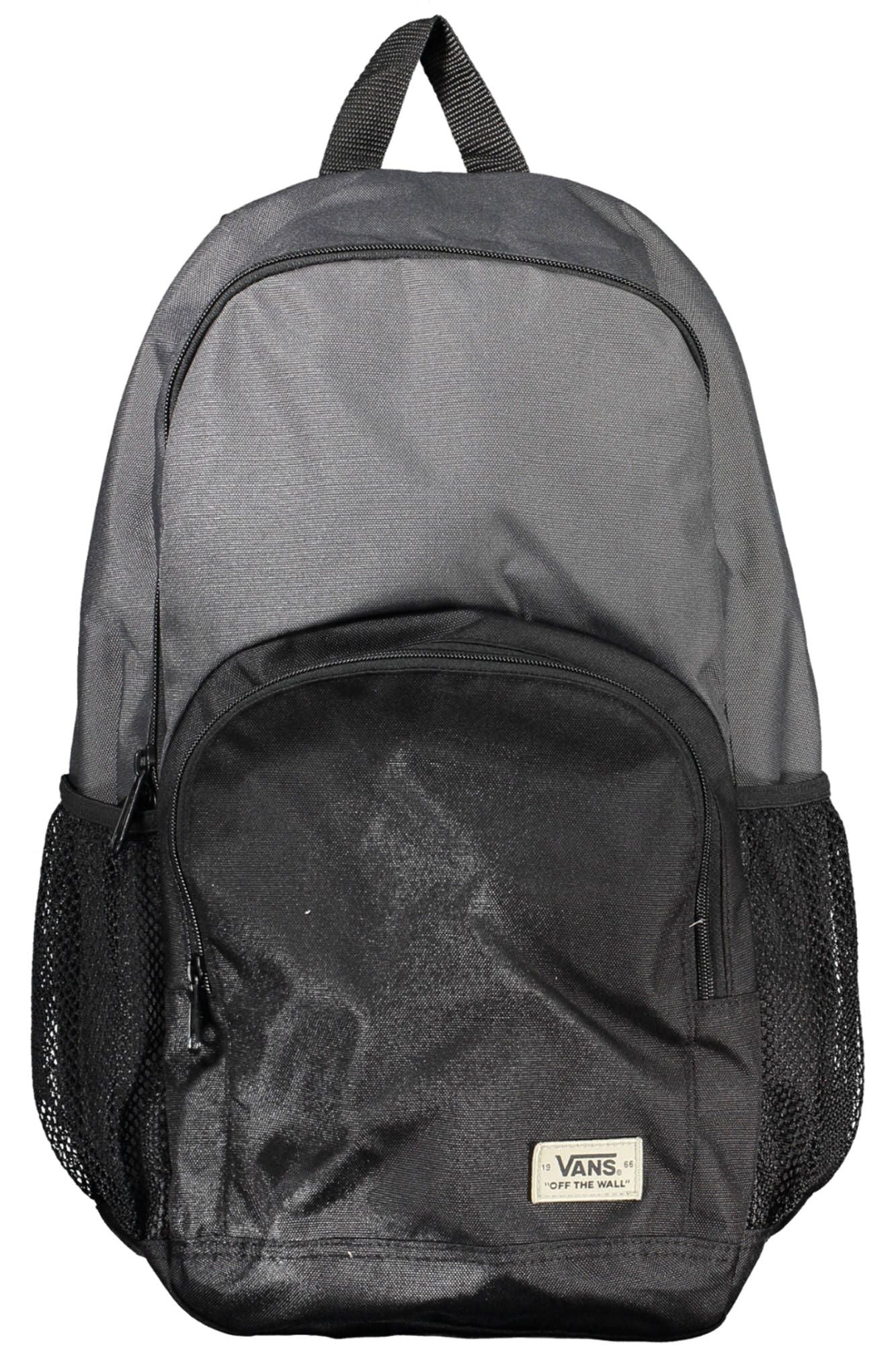 Vans Chic Urban Gray Backpack With Contrasting Details