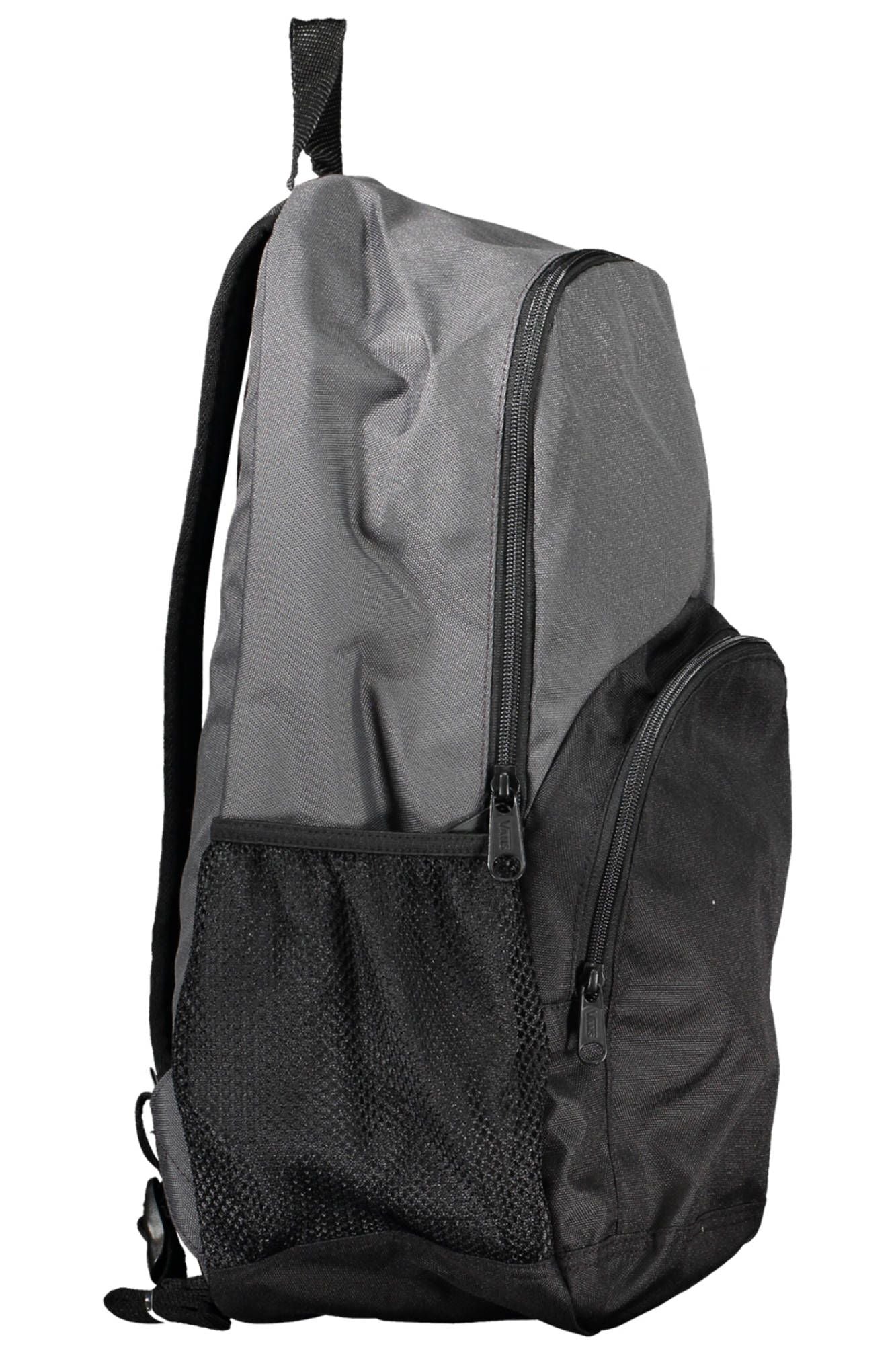 Vans Chic Urban Gray Backpack With Contrasting Details